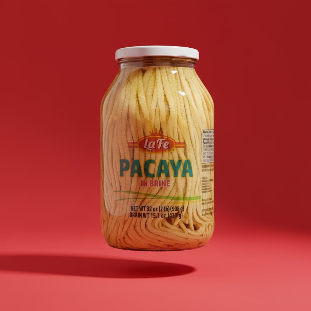 LA FE CONSERVA PACAYA 12/32 OZ GLASS - La Fe Foods