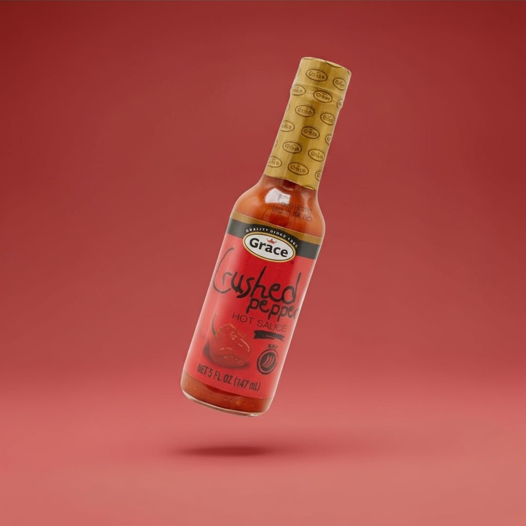 GRACE CRUSHED PEPPER SAUCE 24/4.8 FL OZ - La Fe Foods