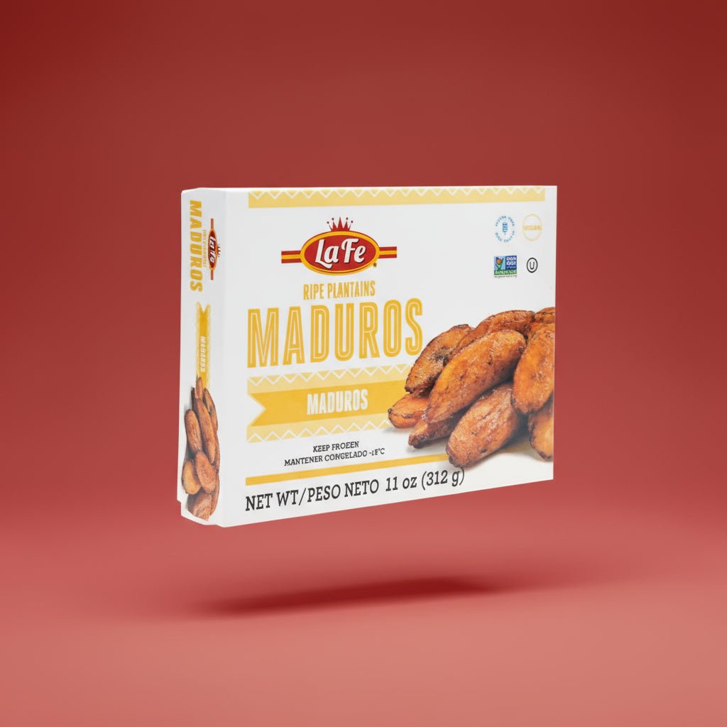 LA FE PLATANOS MADURO 12/11 OZ - La Fe Foods