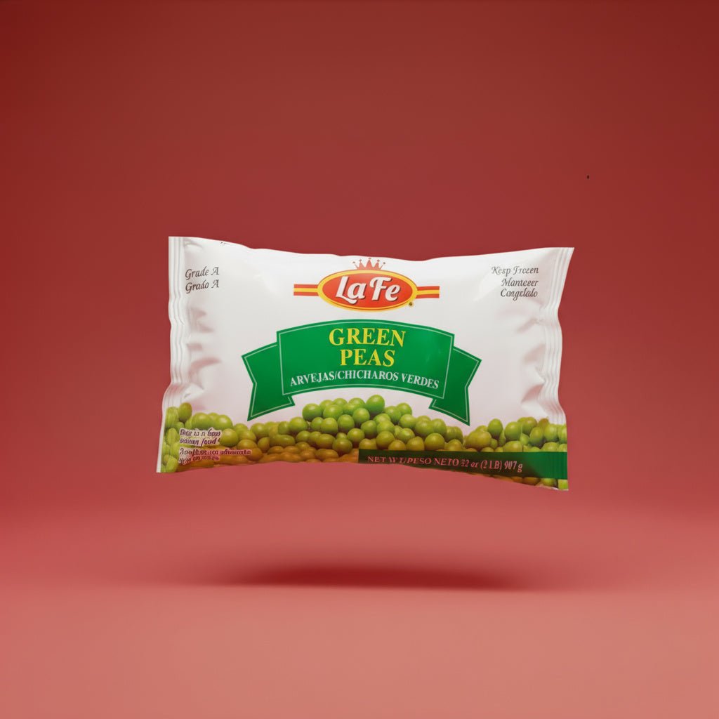 LA FE VEG - 2 GREEN PEAS 12/32 OZ - La Fe Foods