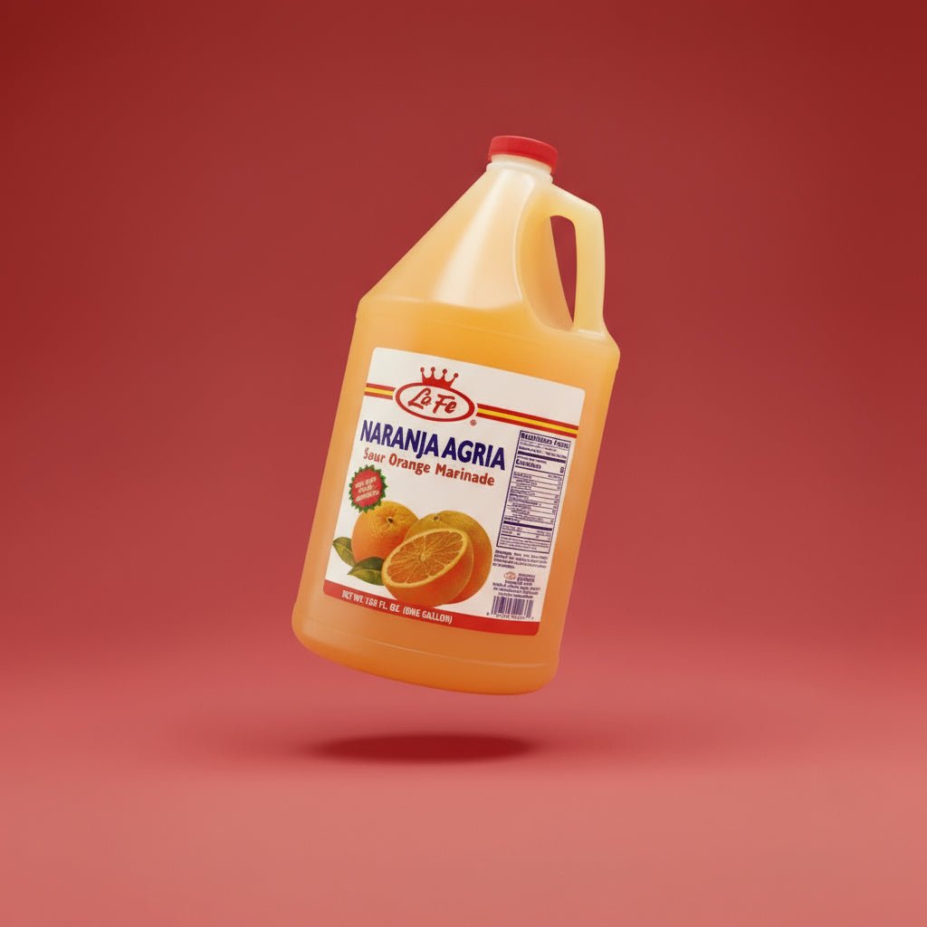 LA FE NARANJA AGRIA 4/128 OZ - La Fe Foods