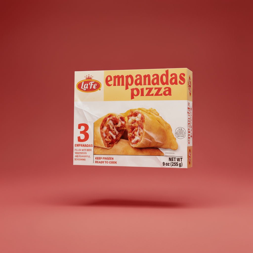 LA FE EMPANADAS PIZZA 12 /9 OZ - La Fe Foods