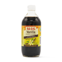 MCLAS Vanilla 17 oz bottle, perfect for authentic Latin food and cooking, elevating flavors in desserts and drinks.