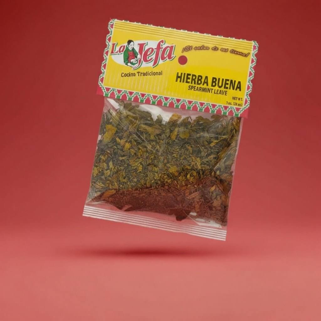 Hierbabuena Tea La Jefa | Dried Mint 12/1oz La Fe – La Fe Foods
