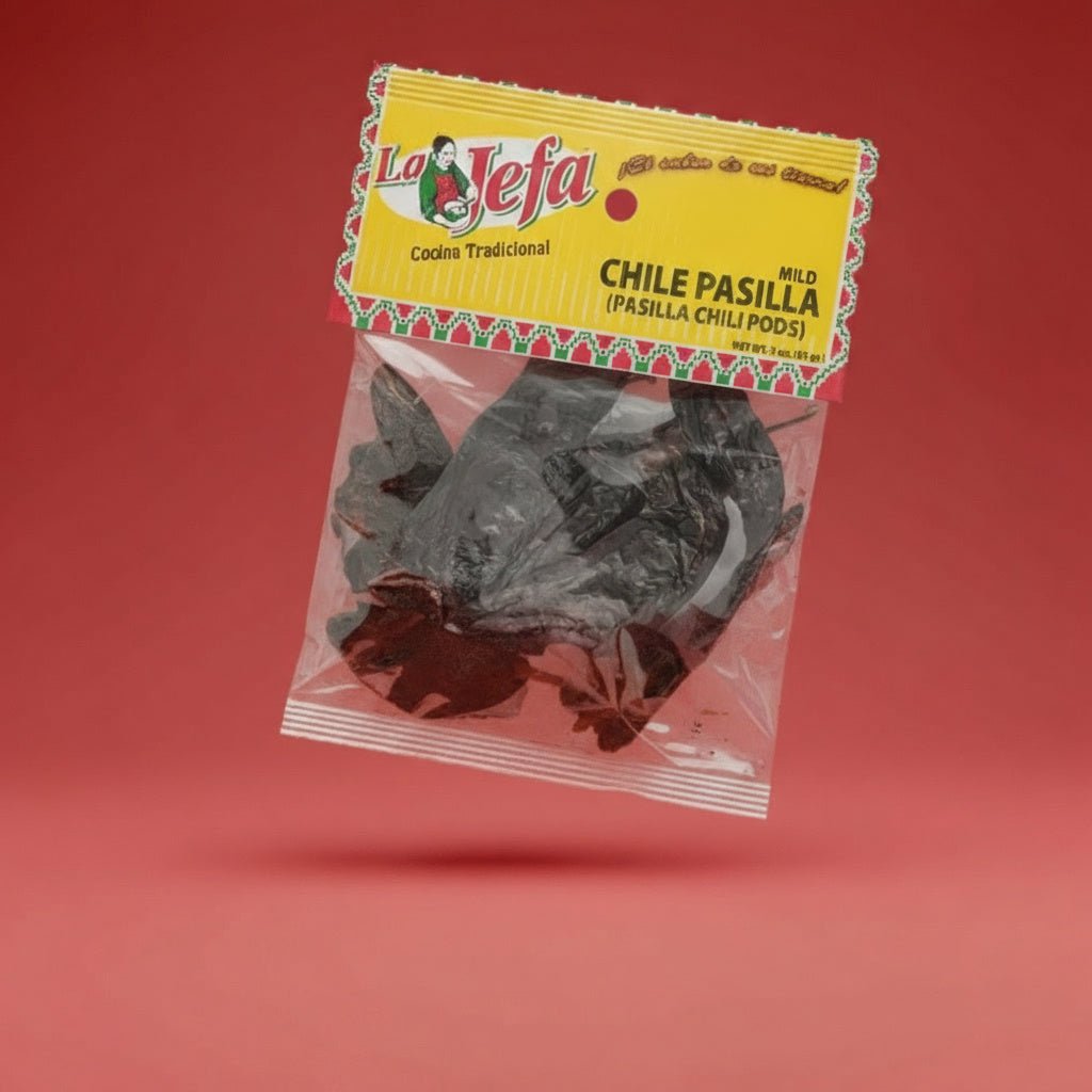 LA JEFA CHILE PASILLA 12/3 OZ - La Fe Foods