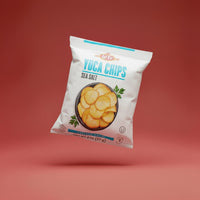 LA FE CASSAVA CHIPS SEA SALT 24X57G - La Fe Foods
