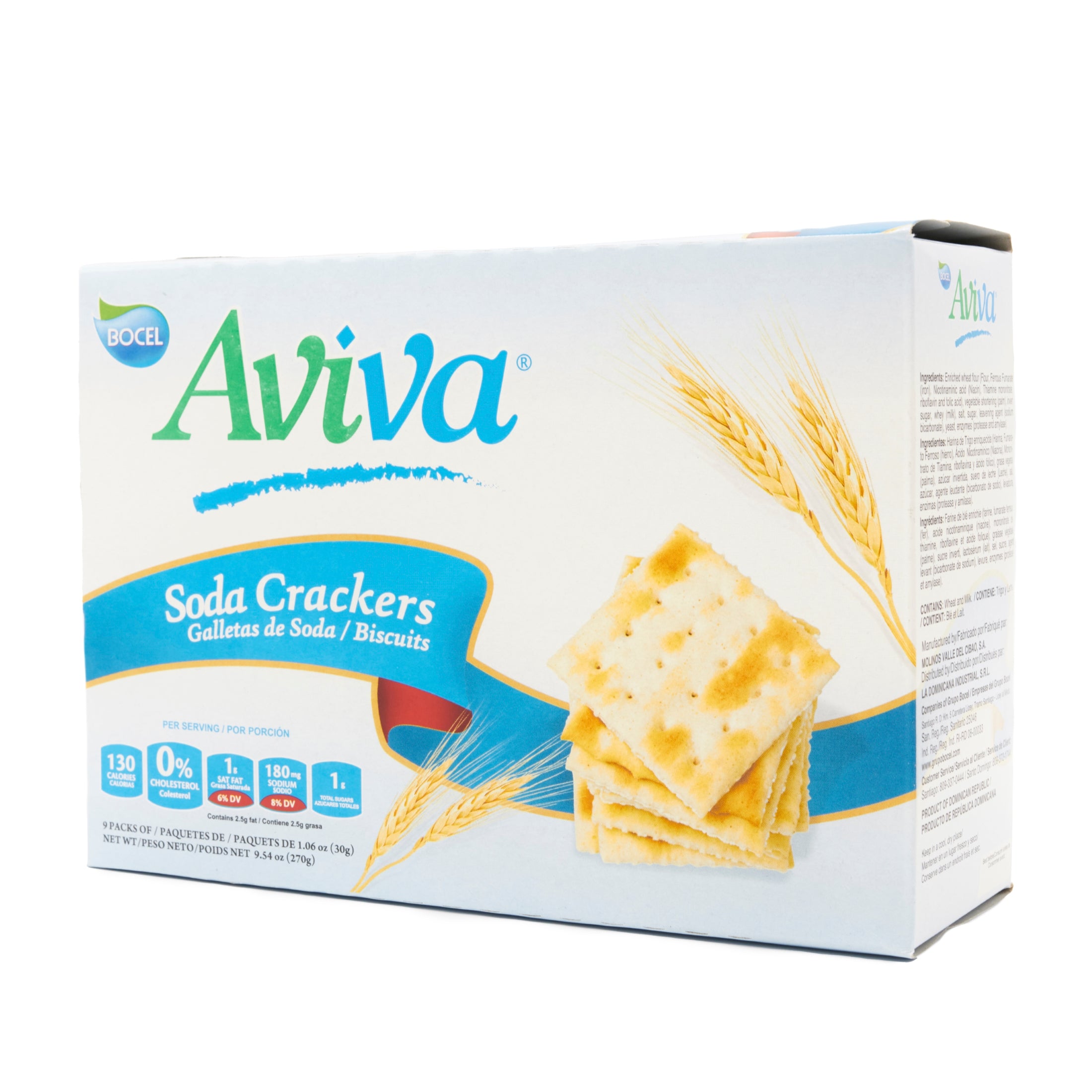 AVIVA SODA CRACKERS NORMAL  12/9.52 OZ