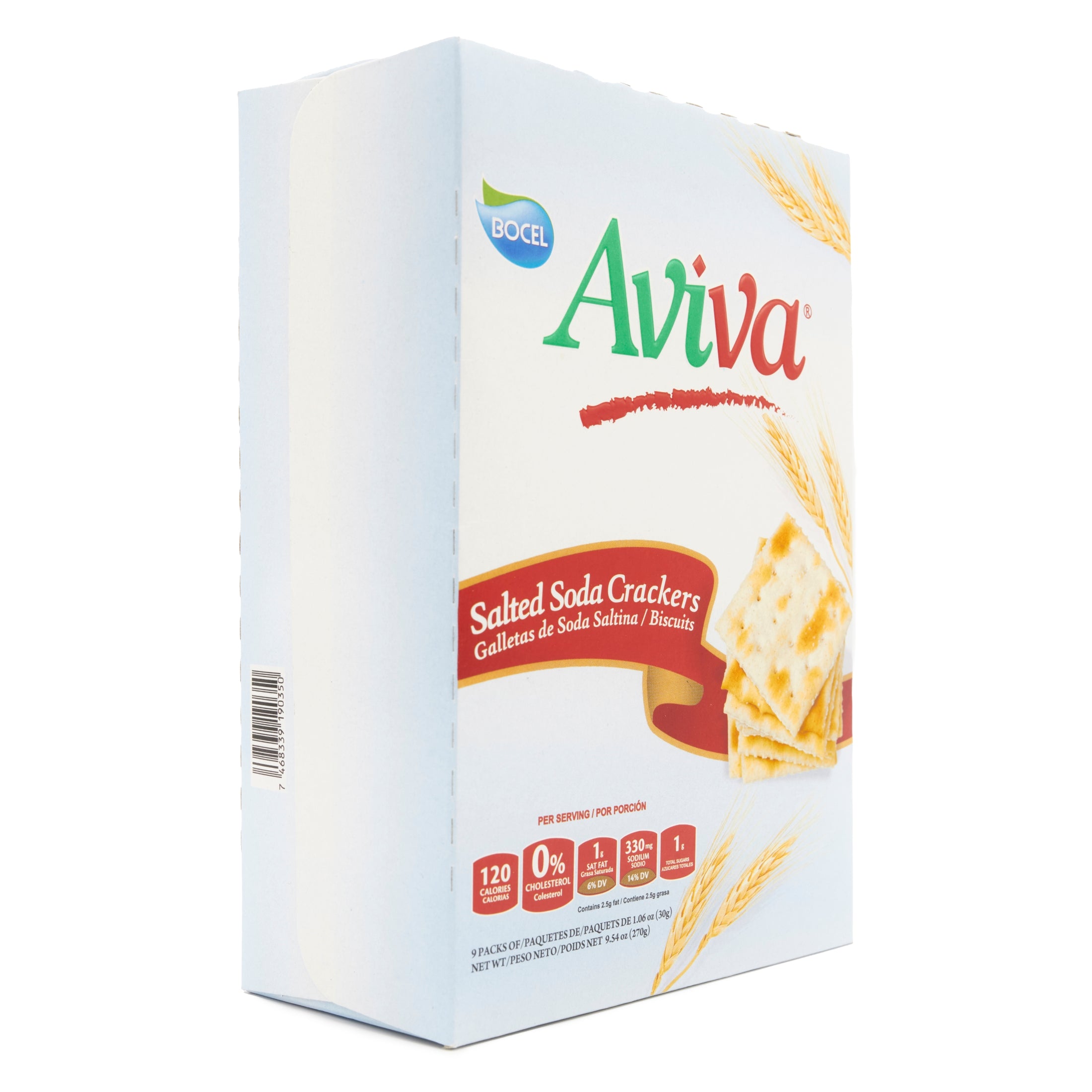 AVIVA SODA CRACKERS SALTINE  12/9.52 OZ