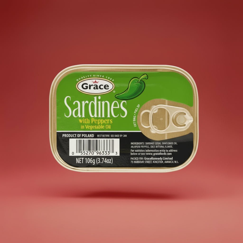 GR SARDINES W/ PEPPER IN VEG OIL 50X106g - La Fe Foods