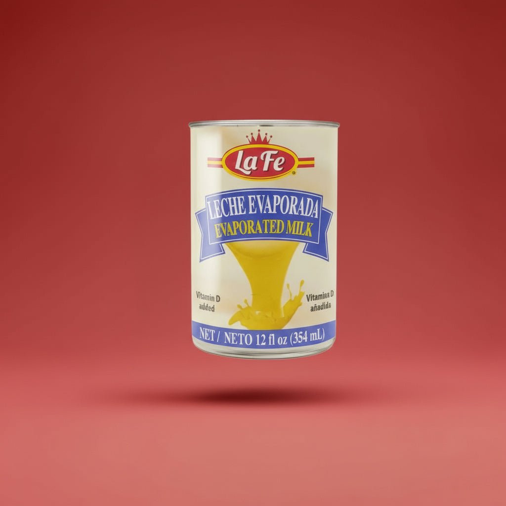 LA FE EVAPORATED MILK 24/12 OZ - La Fe Foods
