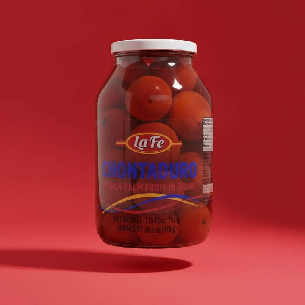 LA FE CONSERVA CHONTADURO 12/28 OZ GLASS - La Fe Foods