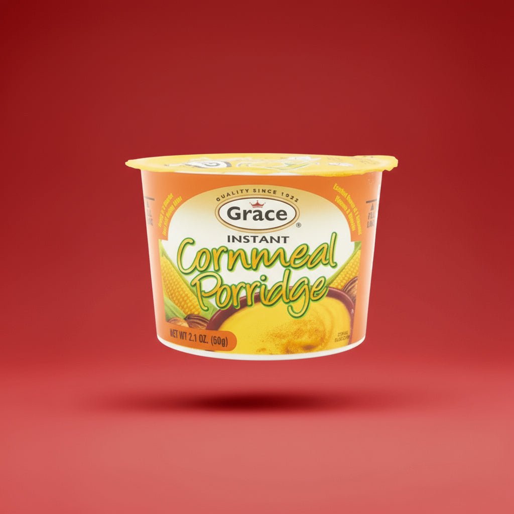 GRACE INST PORRIDGE - CORNMEAL 12 X 60G - La Fe Foods