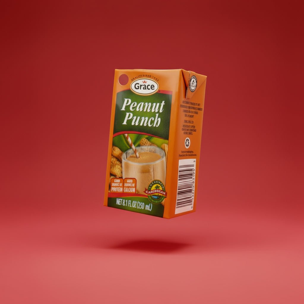 GRACE PEANUT PUNCH 24/8.1 FL OZ (250 ML) - La Fe Foods