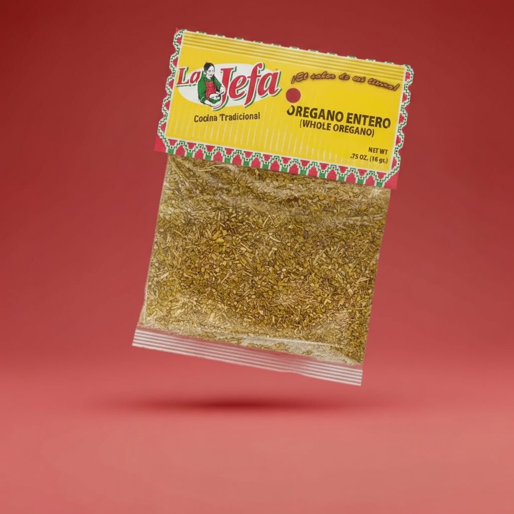 LA JEFA OREGANO ENTERO 12/1 OZ - La Fe Foods