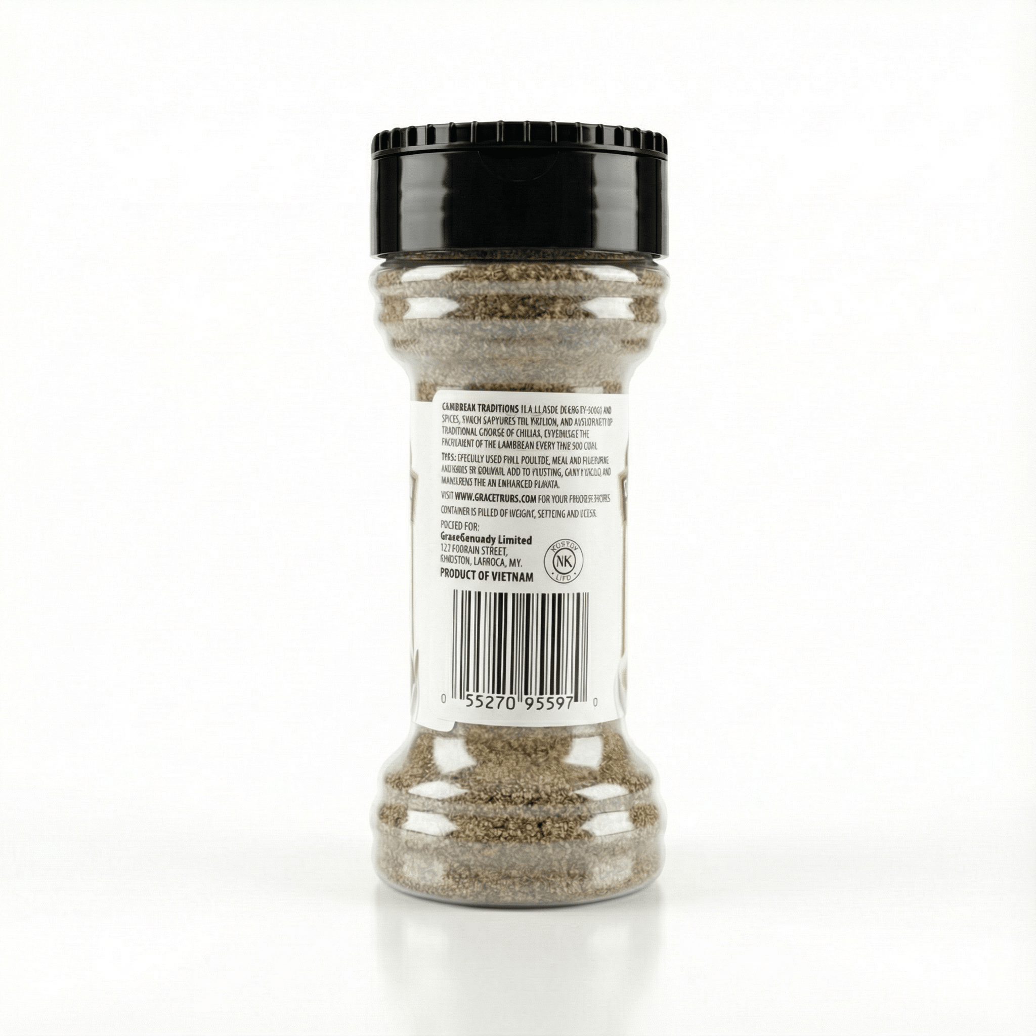 CARIB TRAD BLACK PEPPER 12X3oz - La Fe Foods