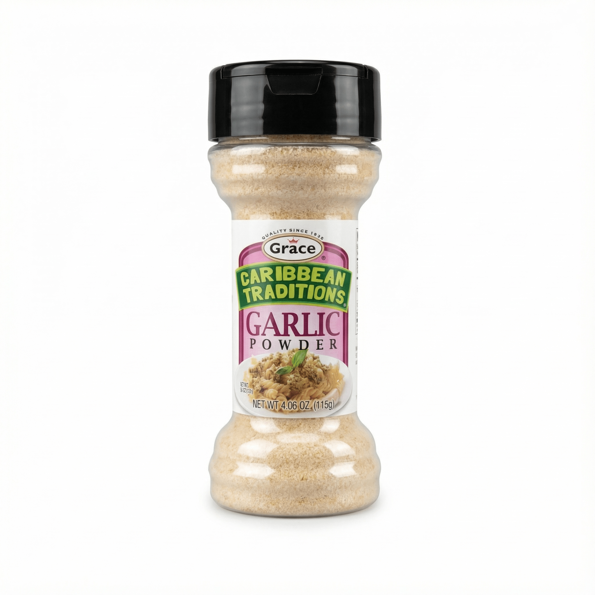 CARIB TRAD GARLIC POWDER 12x4.06oz - La Fe Foods