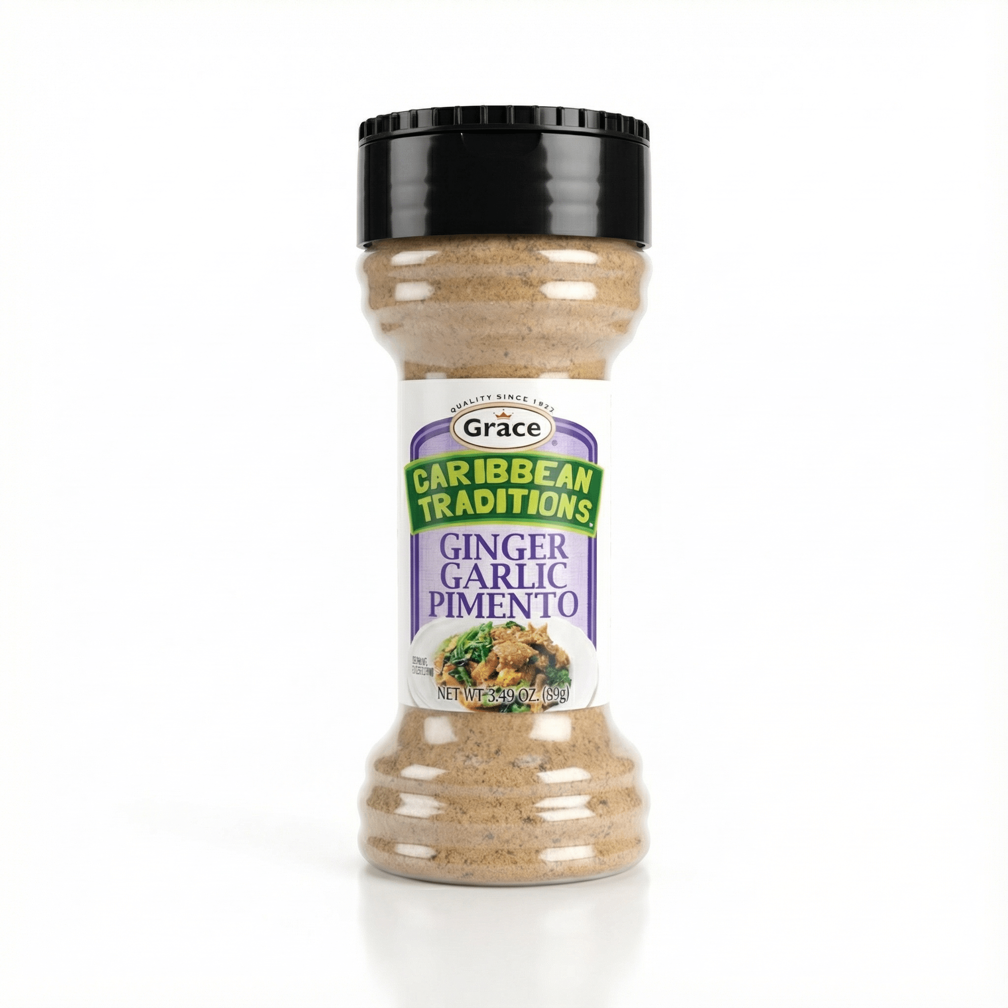 CARIB TRAD GINGER GARLIC PIMEN 12X3.49oz - La Fe Foods
