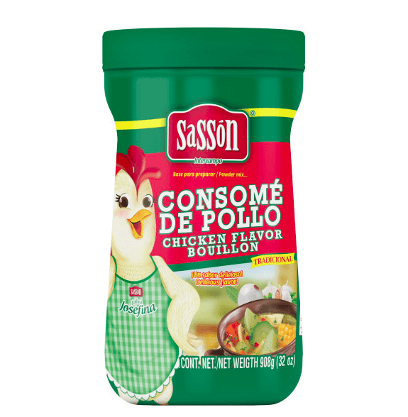 SASSON TRAD CHICKEN BOUILLON 6X32.03OZ - La Fe Foods