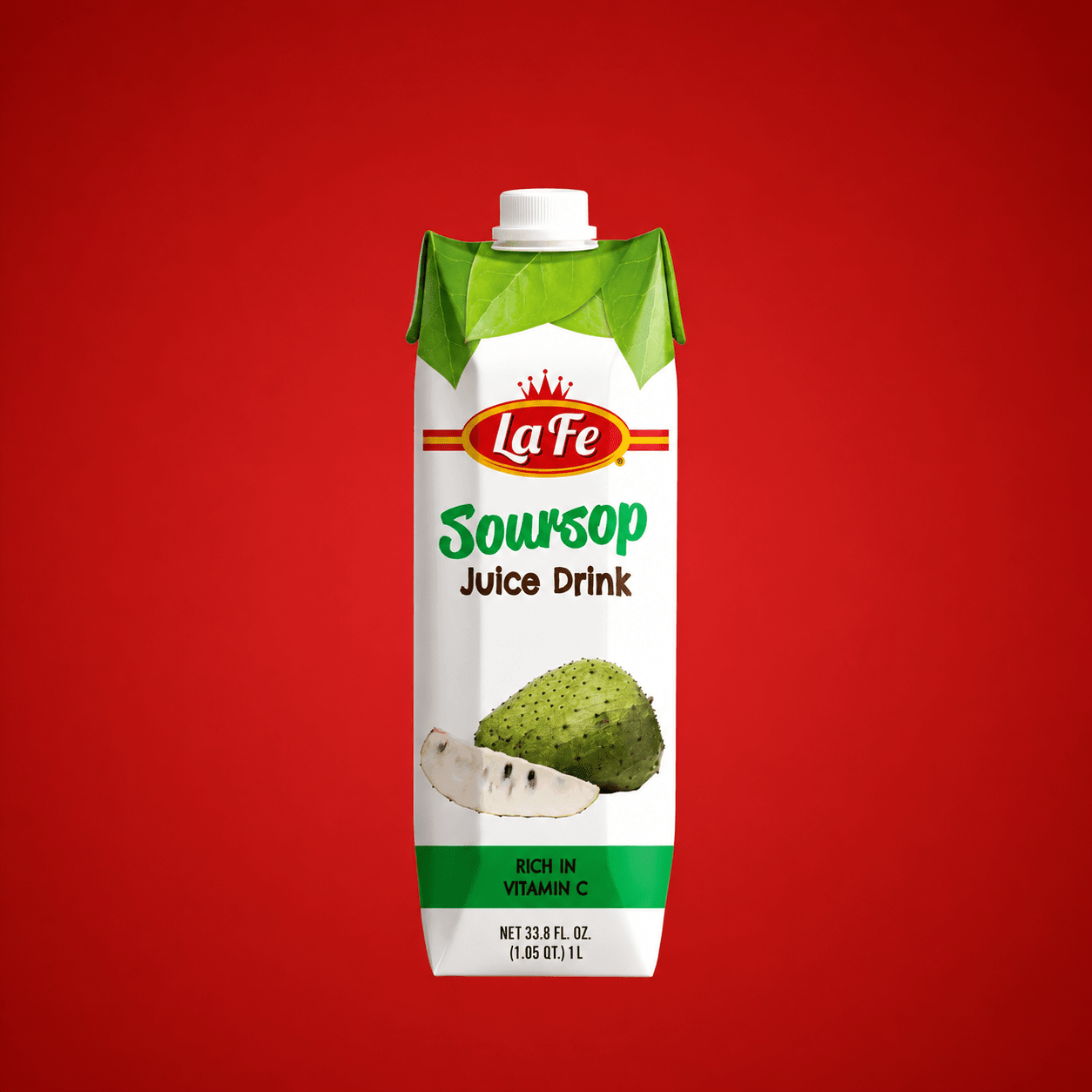 La Fe Guanabana Juice (TETRA) 12x1L - La Fe Foods