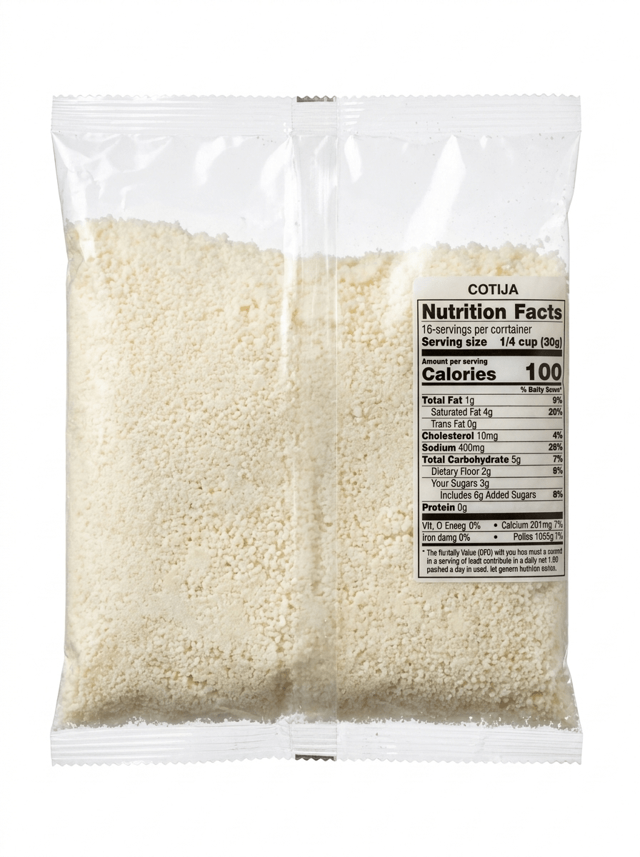 Cotija Cheese | La Fe Queso Cotija - La Fe Foods