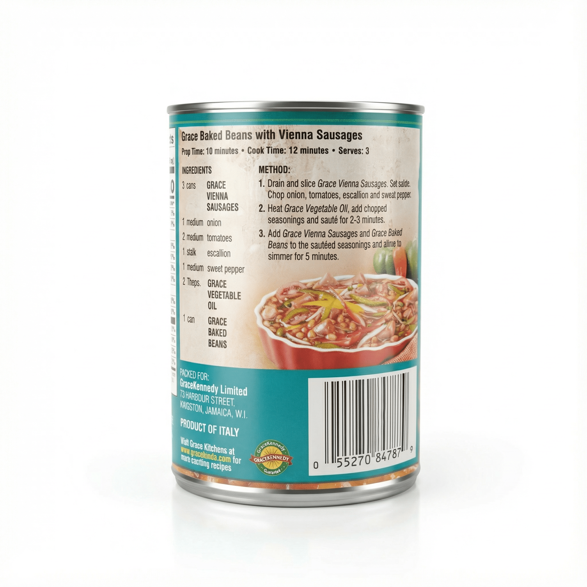 GR. BAKED BEANS 24x400g - La Fe Foods