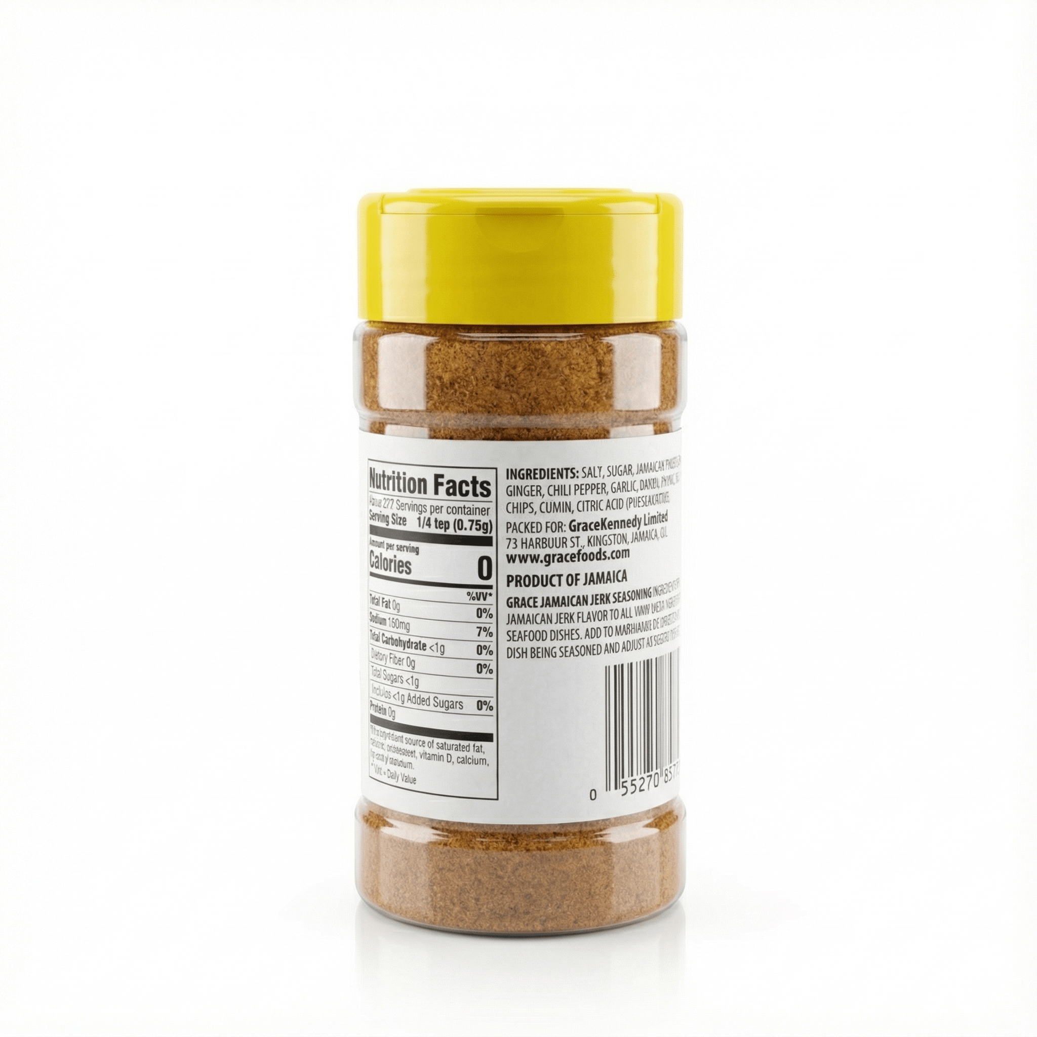 GR. DRIED JERK SEASONING 24/170 GR (6OZ) - La Fe Foods