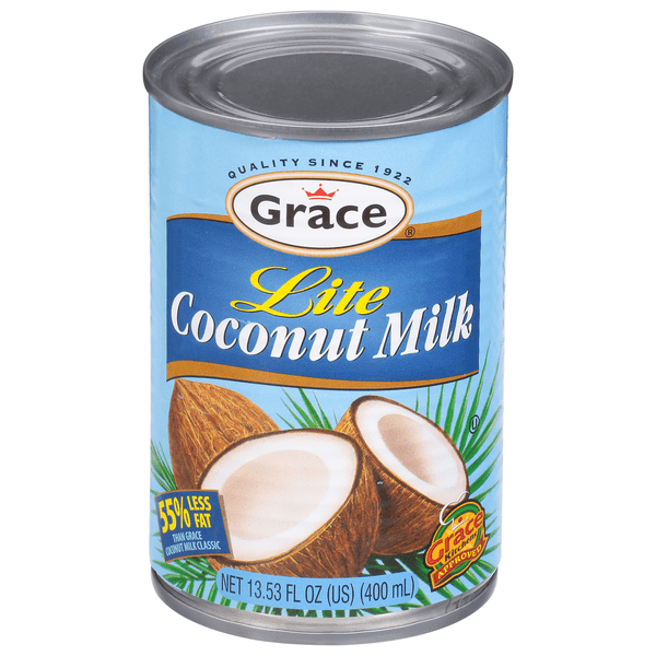 GR. COCONUT MILK LITE (8 - 10%) 24X400ml - La Fe Foods