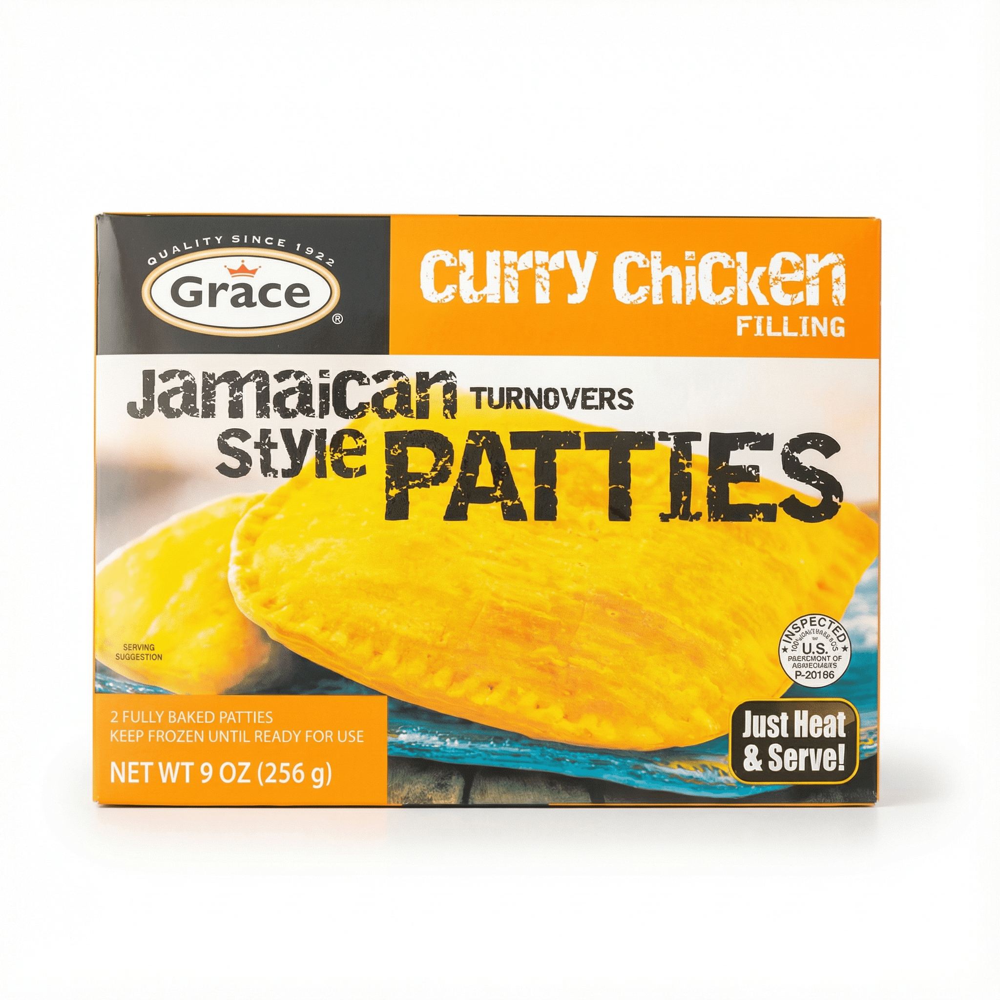GRACE PATTY CURRY CHICKEN 12/9 OZ - La Fe Foods