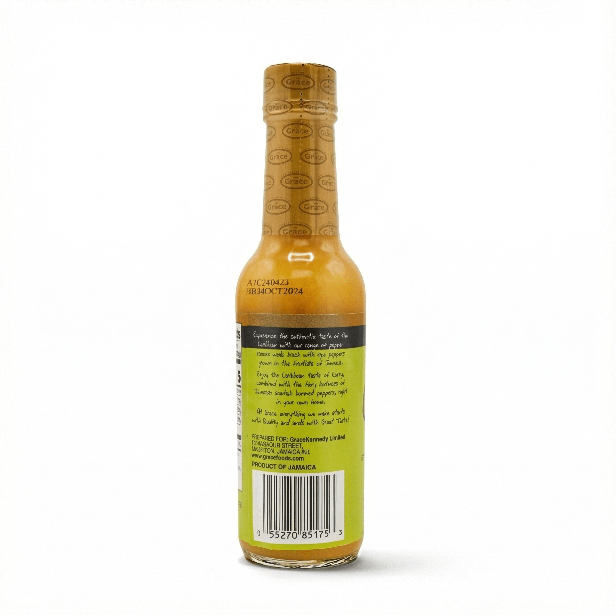 GR CURRY S/BONNET PEPPER SAUCE 24/4.8 OZ - La Fe Foods