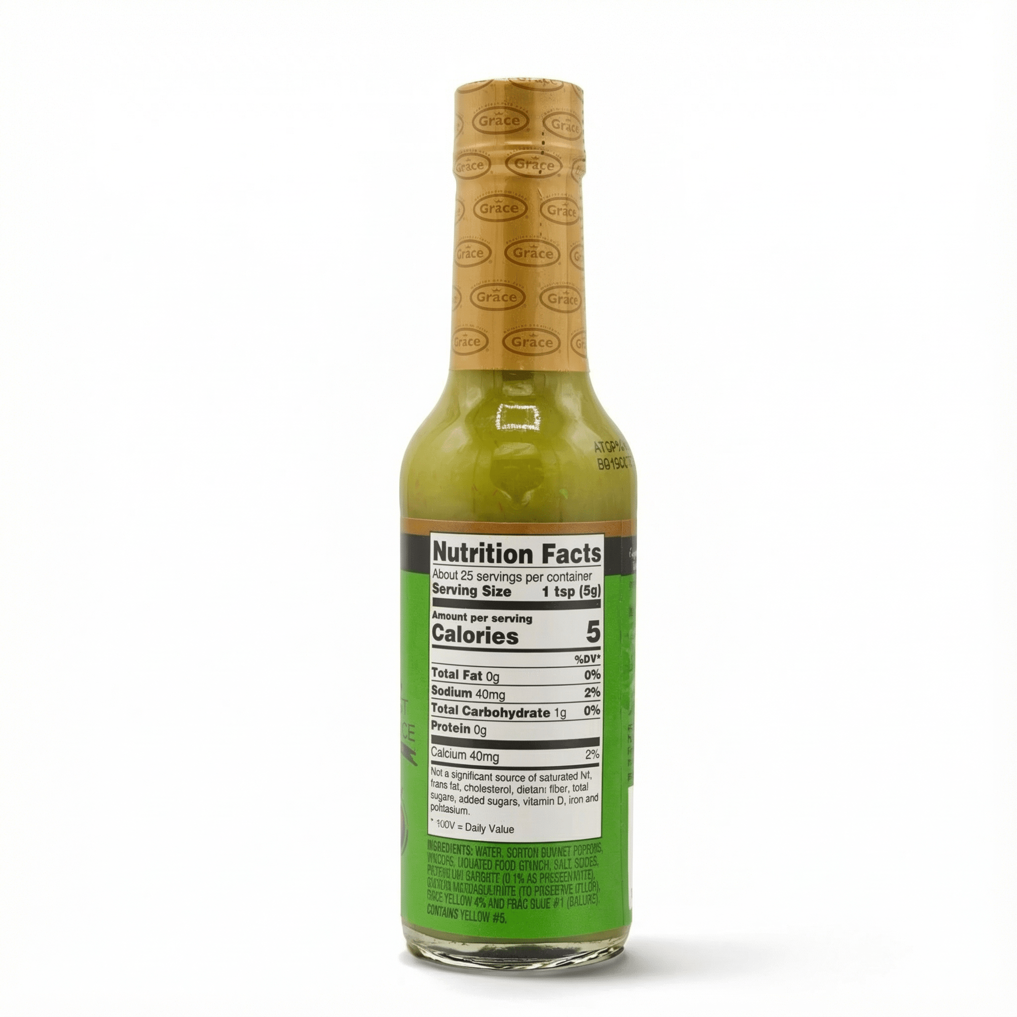 GR GREEN S/BONNET PEPPER SAUCE 24/4.8 OZ - La Fe Foods