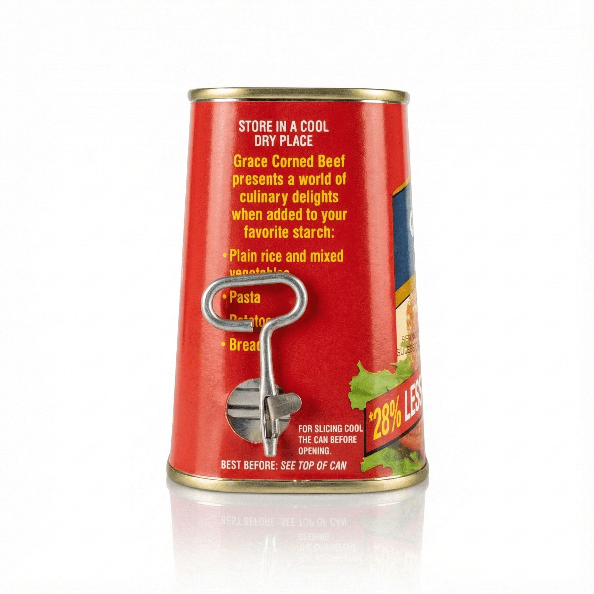 GR REDUCED SODIUM CORNED BEEF US 12x12oz - La Fe Foods