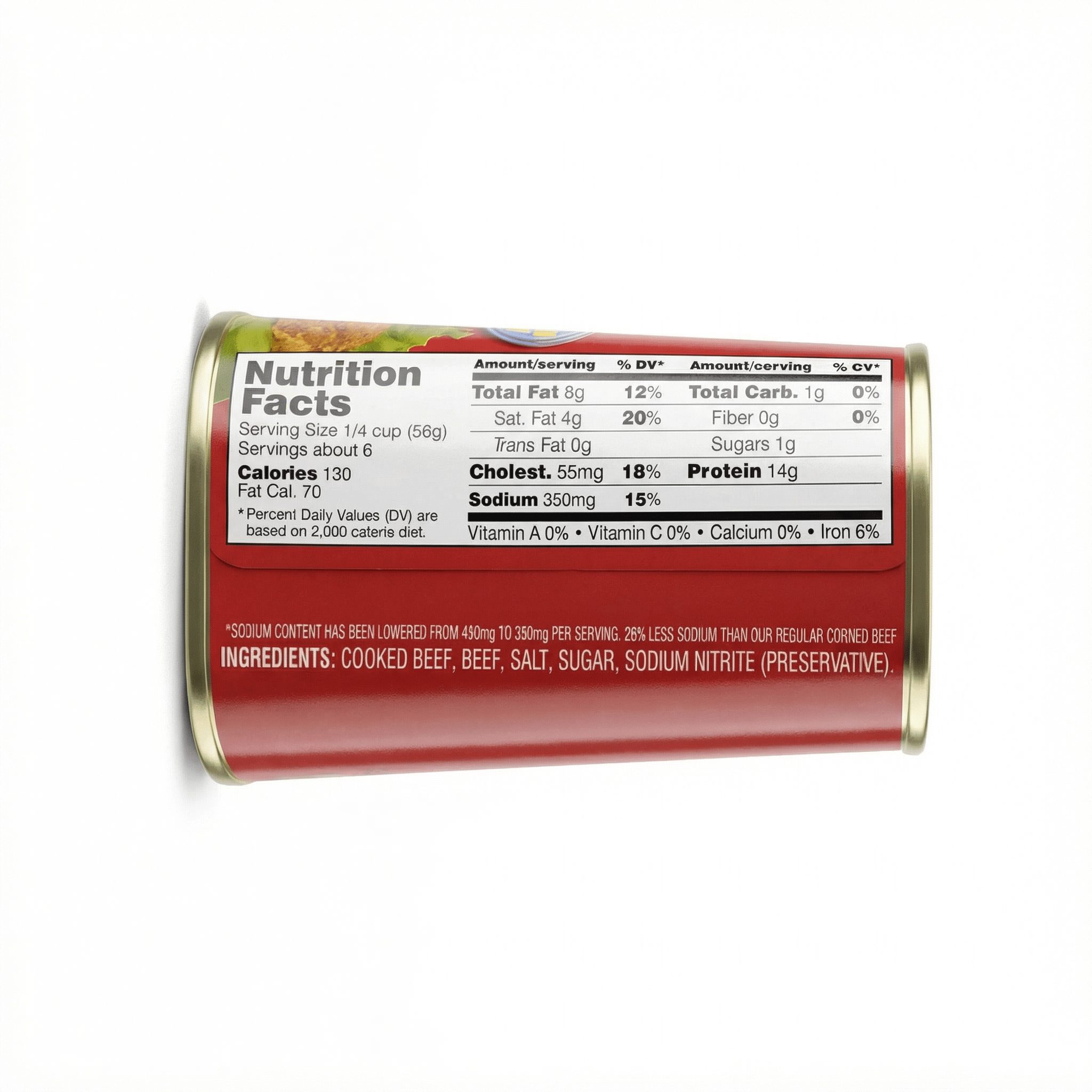 GR REDUCED SODIUM CORNED BEEF US 12x12oz - La Fe Foods