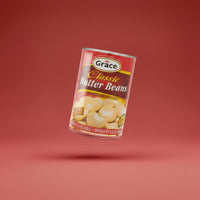 Grace butter beans 400g canned lima beans