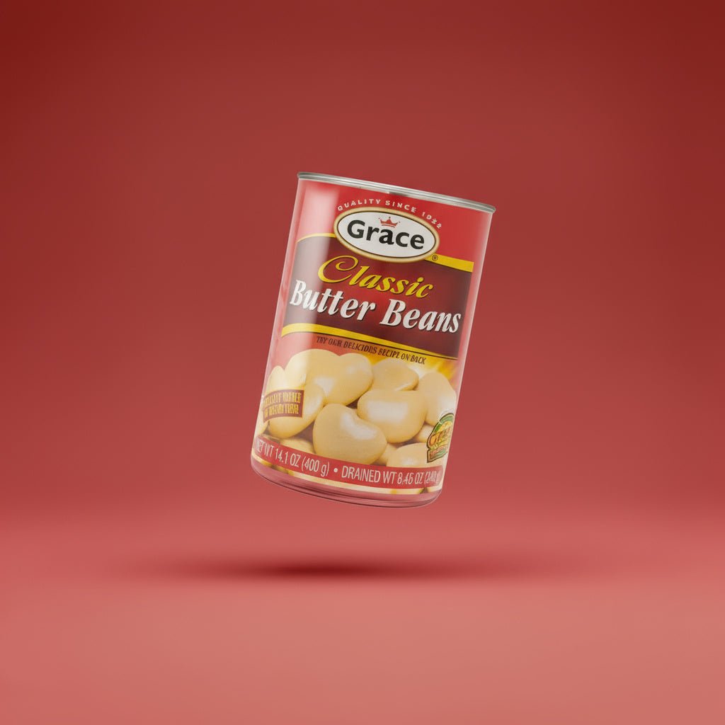 Grace butter beans 400g canned lima beans