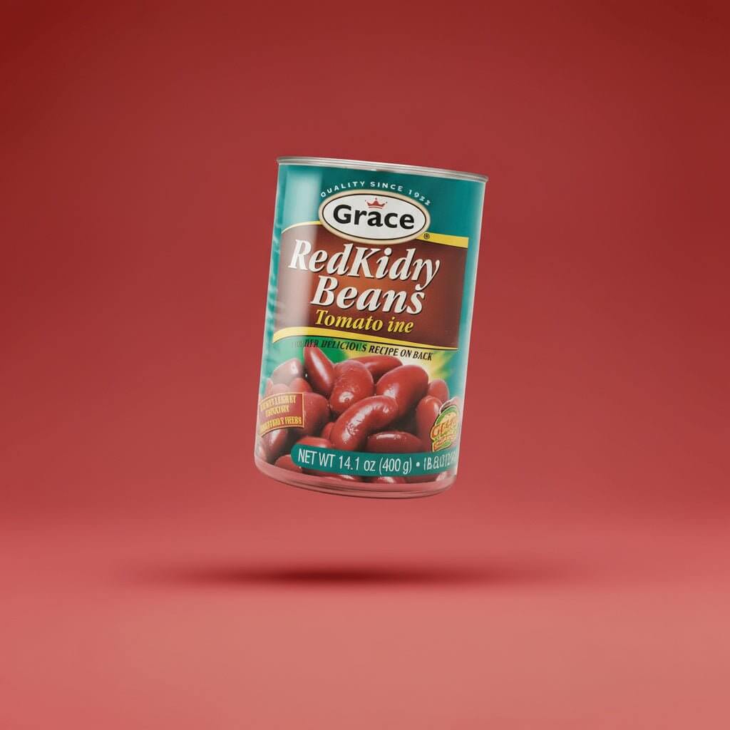 Grace dark red kidney beans 425g can