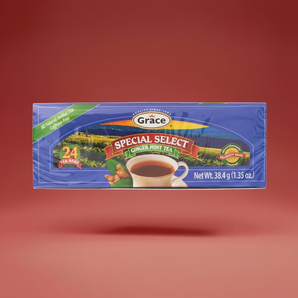 Grace ginger mint tea herbal tea bags