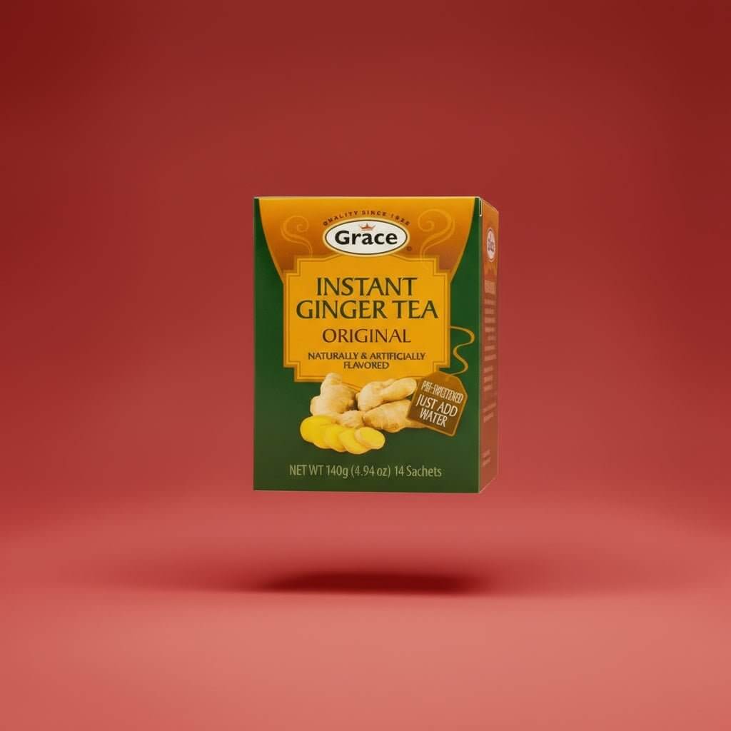Grace instant ginger tea sachets