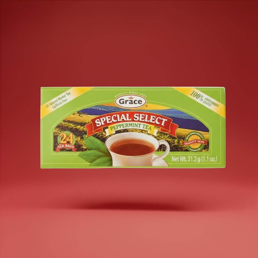Grace peppermint tea herbal tea bags