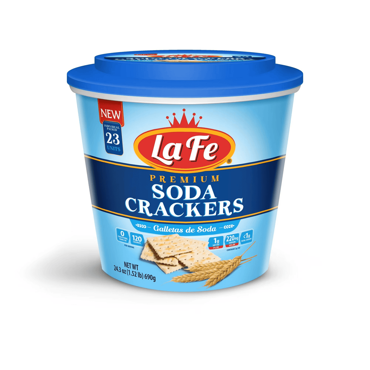 La Fe Premium Soda Crackers - La Fe Foods