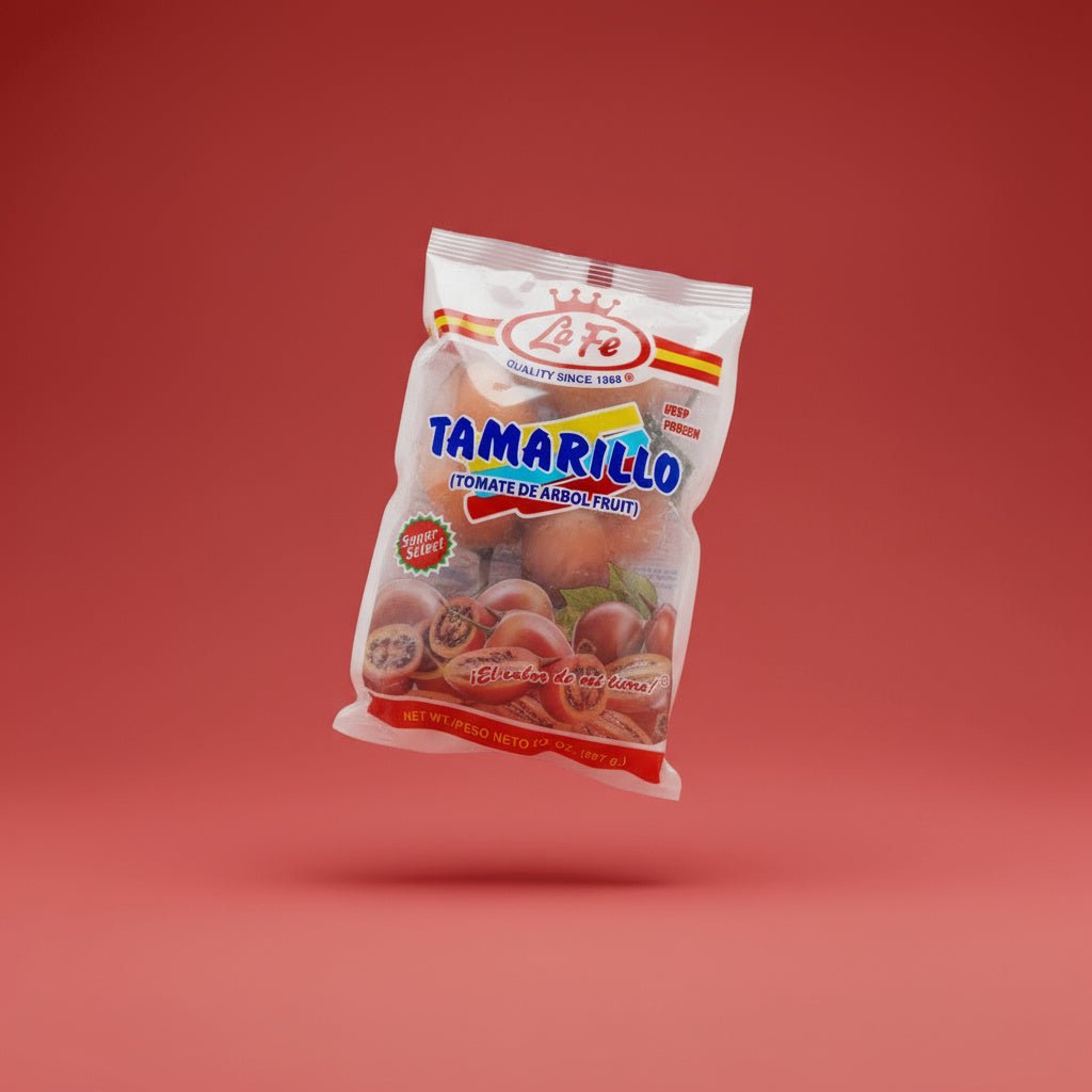 La Fe Tomate de Arbol 14 oz tamarillo fruit for Andean juices, smoothies