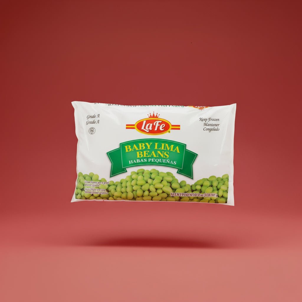 La Fe baby lima beans 32 oz