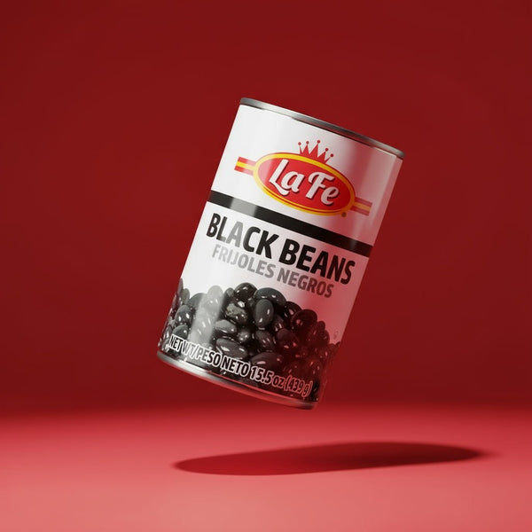Canned Black Beans 15 oz | Ready-to-Eat Black Beans – La Fe Foods
