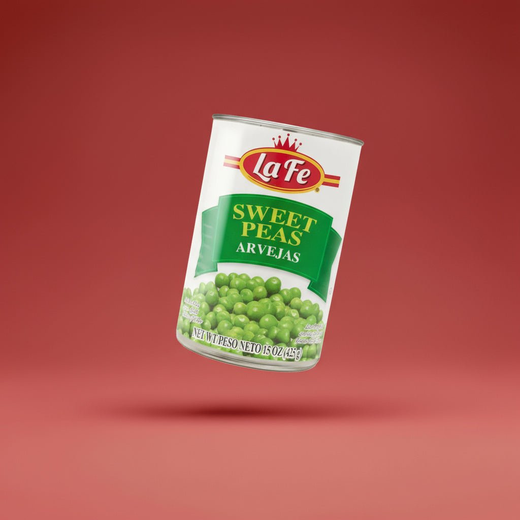 La Fe canned sweet peas 15 oz