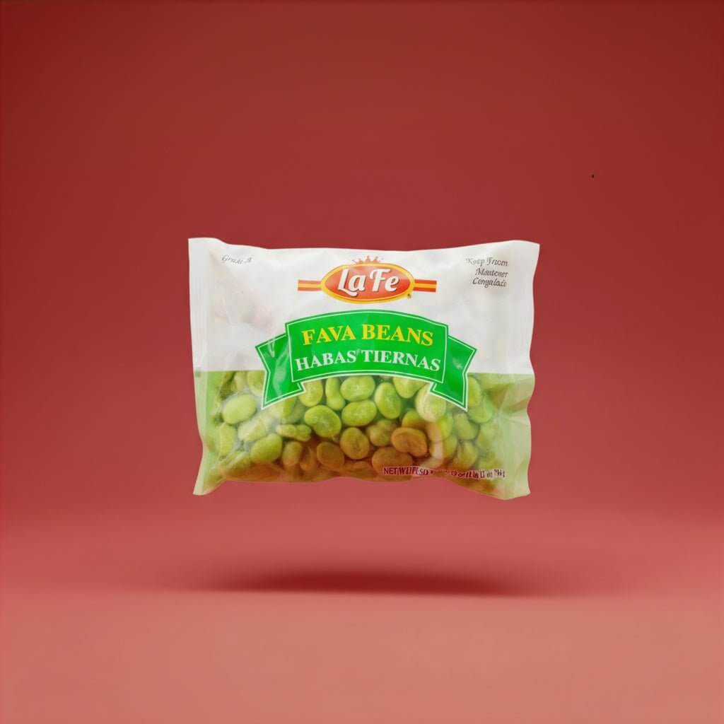 La Fe fava beans 28 oz
