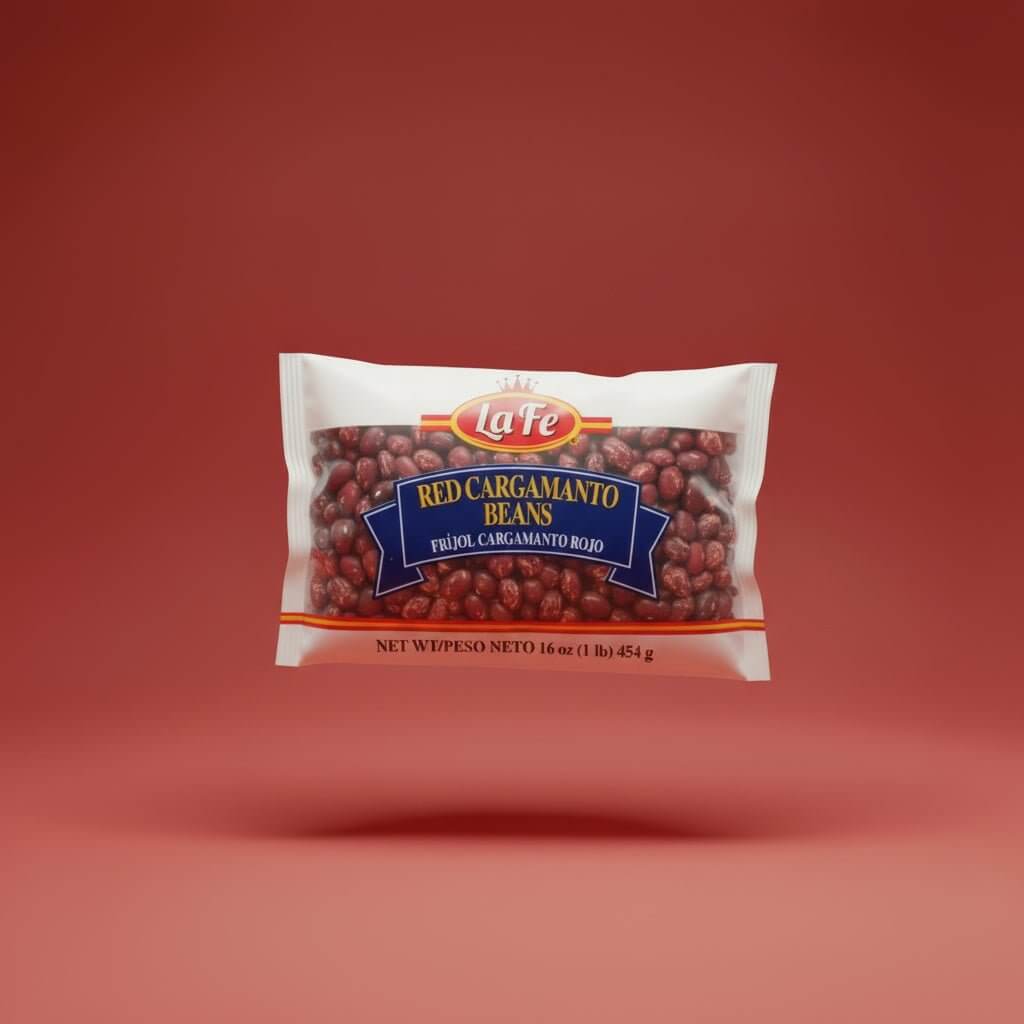 La Fe frijol cargamanto rojo 16 oz