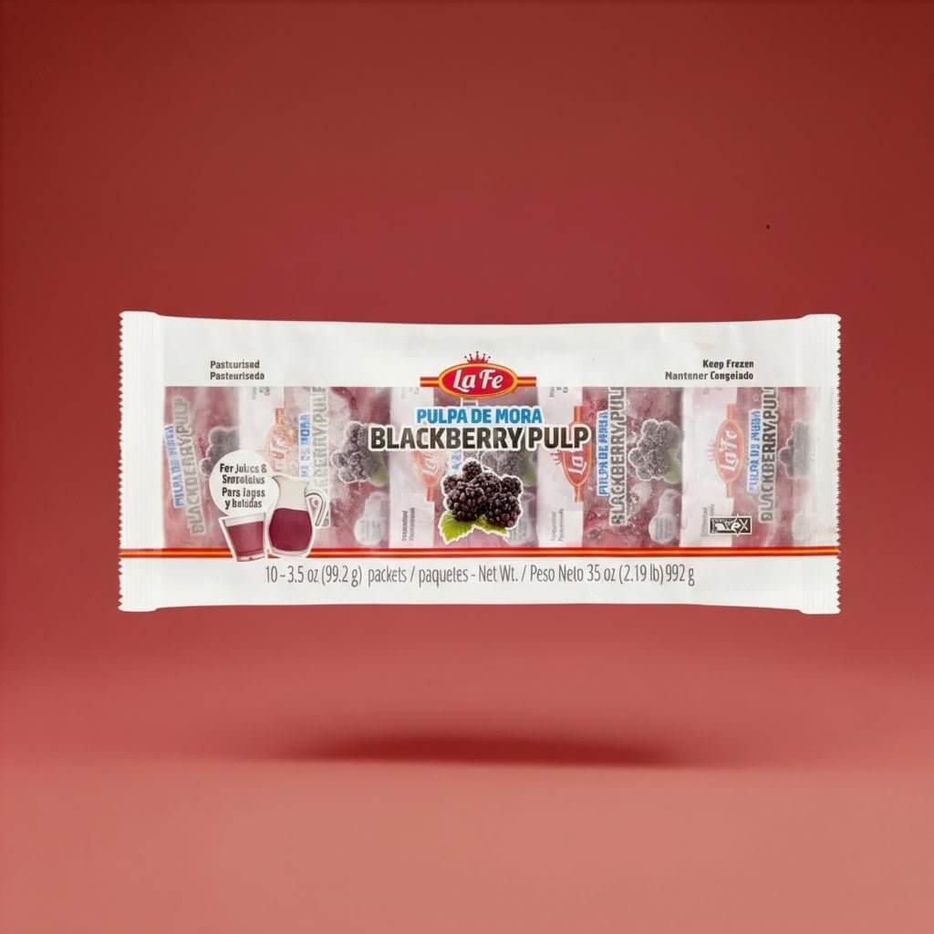 La Fe frozen blackberries cubes