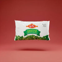 La Fe frozen chopped spinach 16 oz