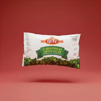 La Fe frozen chopped spinach 32 oz