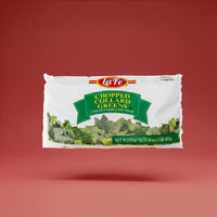 La Fe frozen collard greens 16 oz