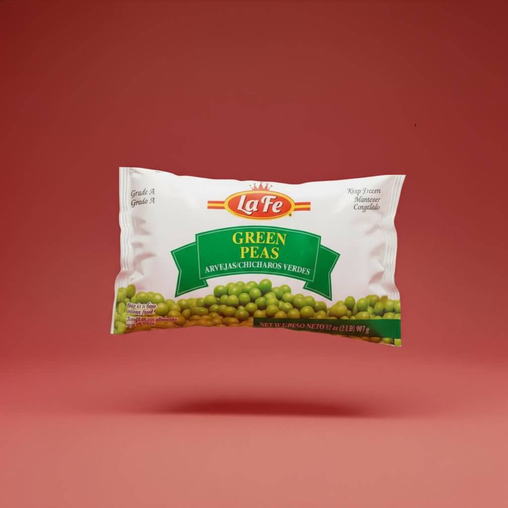 La Fe frozen green peas 32 oz